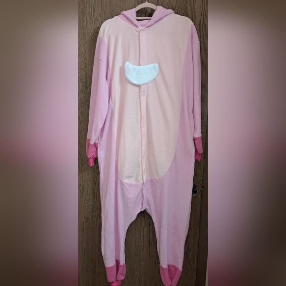NEW STITCH and ANGEL Couples Costumes Halloween Friends Onesie Pajama PJ Set M L - Picture 5 of 11